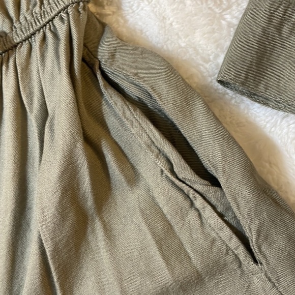 Army‎ Green Button Up Dress - Picture 9 of 10